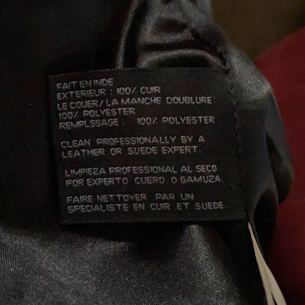 Leather Blazer Jacket - Picture 10 of 10